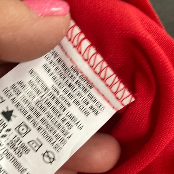 Hand Painted Hydrangeas Cotton Tote Bag - Picture 4 of 4